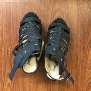 Charlotte Russe black wedges